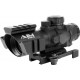 4X32 TRI ILL. SCOPE W/ TRI-RAIL & QUICK RELEASE MOUNT (QRM)