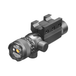 GREEN RIFLE LASER W/EXTERNAL ADJUSTMENTS & PICATINNY MOUNT: *LG002