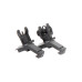 AR LOW PROFILE 45 DEGREE FRONT & REAR FLIP UP SIGHTS: *MT45FS AR LOW PROFILE 45 DEGREE FRONT & REAR FLIP UP SIGHTS: *MT45FS