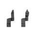 AR LOW PROFILE 45 DEGREE FRONT & REAR FLIP UP SIGHTS: *MT45FS AR LOW PROFILE 45 DEGREE FRONT & REAR FLIP UP SIGHTS: *MT45FS