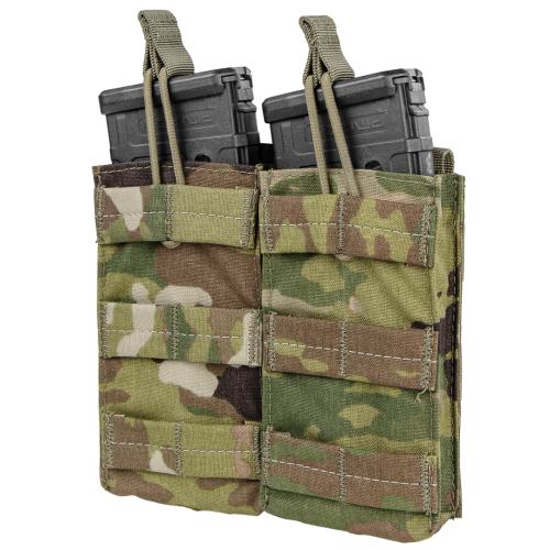 Double M4/M16 Open Top Mag Pouch Multicam: *MA19-008