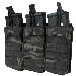 Open Top M4/M16 Triple Mag Pouch Multicam: *MA27-008