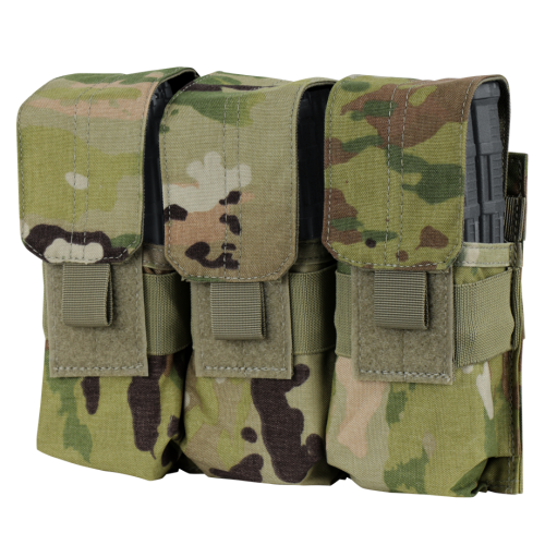Triple M4 Mag Pouch Multicam: *MA58-008 Triple M4 Mag Pouch Multicam: *MA58-008