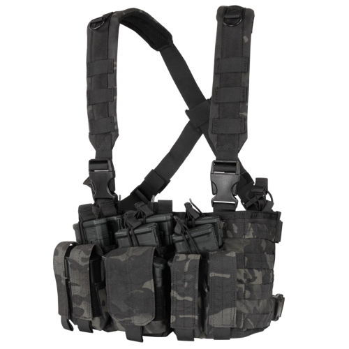 Recon Chest Rig MultiCam Black: *MCR5-021 Recon Chest Rig MultiCam Black: *MCR5-021